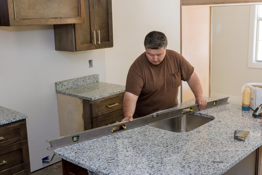 repairing kitchen